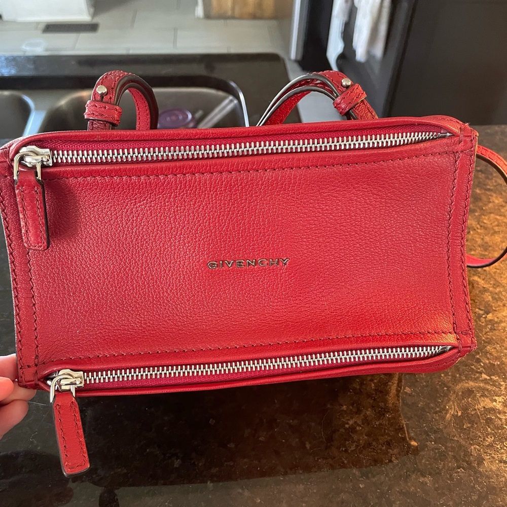 Givenchy Pandora Crossbody Bag in Vermillion